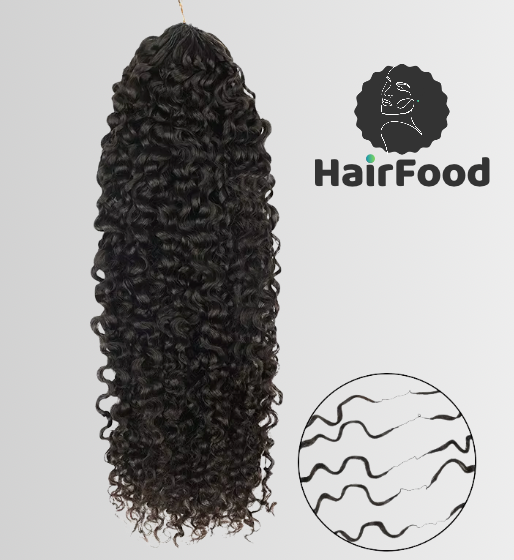 Pixie Curl Crochet Extensions - 100% Cheveux Humain