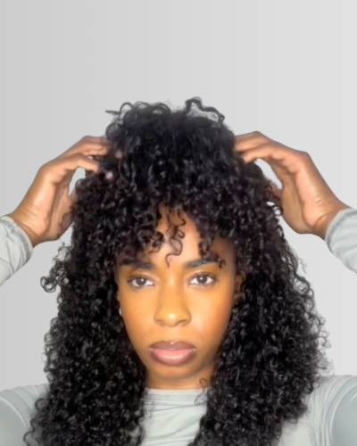 Kinky Curl Crochet Extensions - 100% cheveux humain