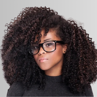 Kinky Curl Crochet Extensions - 100% cheveux humain