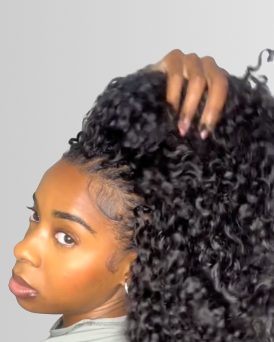 Kinky Curl Crochet Extensions - 100% cheveux humain