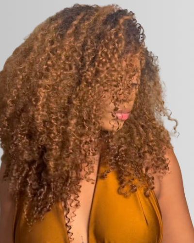 Kinky Curl Duo Crochet Extensions - 100% cheveux humain