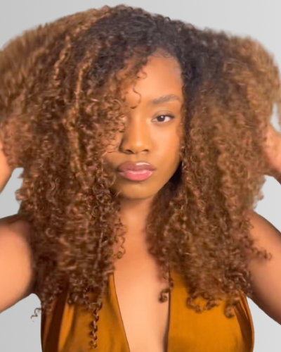 Kinky Curl Duo Crochet Extensions - 100% cheveux humain